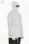AW22 ZIPPER2 FTT00008 Hooded Jacket Light Gray ZIPPER2 FTT00008 Light Gray 1